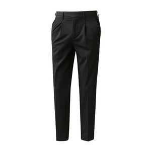 slim fit trousers