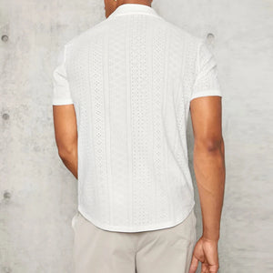 hollow knit shirt