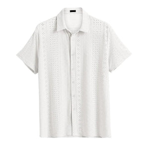 hollow knit cardigan