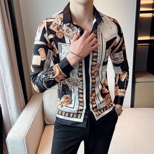 Baroque Striped Shirt