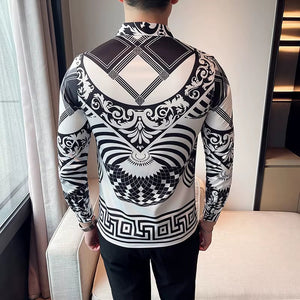 Baroque Striped Shirt