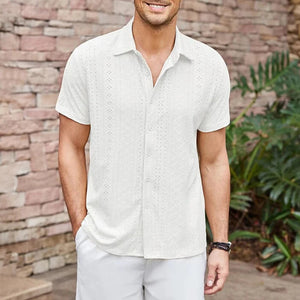 hollow knit cardigan