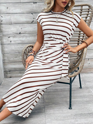 striped dress