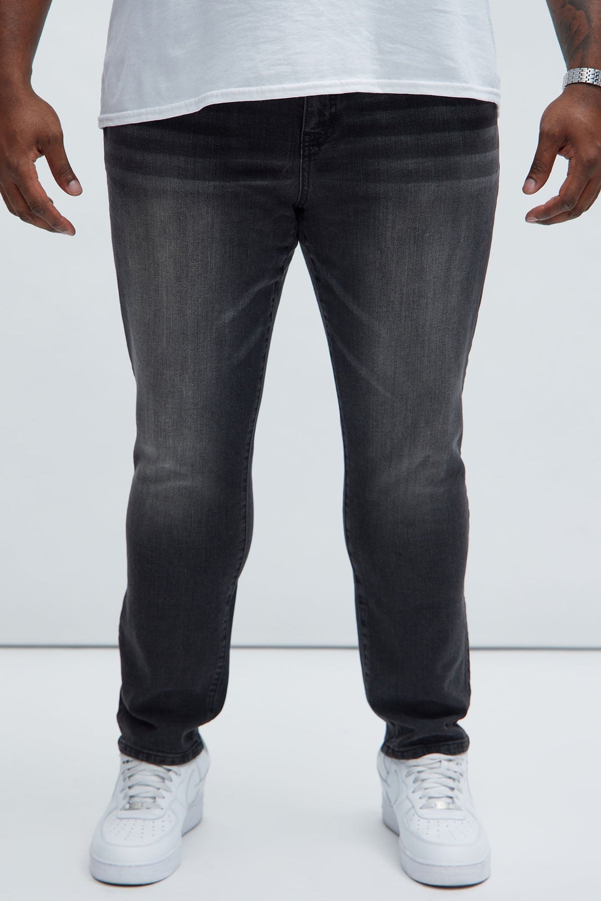 Elan de Paris™ Cornell Slim Jeans - Black Wash
