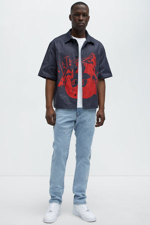 Elan de Paris™ Cornell Slim Jeans - Blue