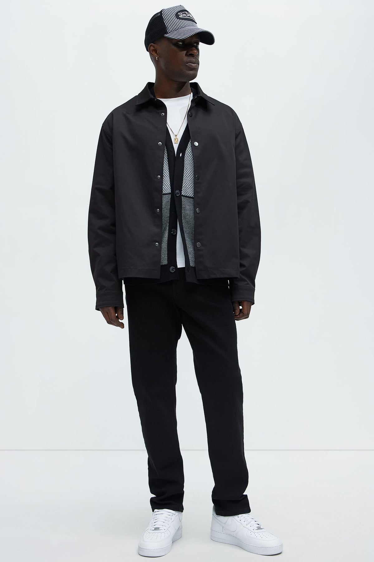 Elan de Paris™ Cornell Slim Jeans - Black