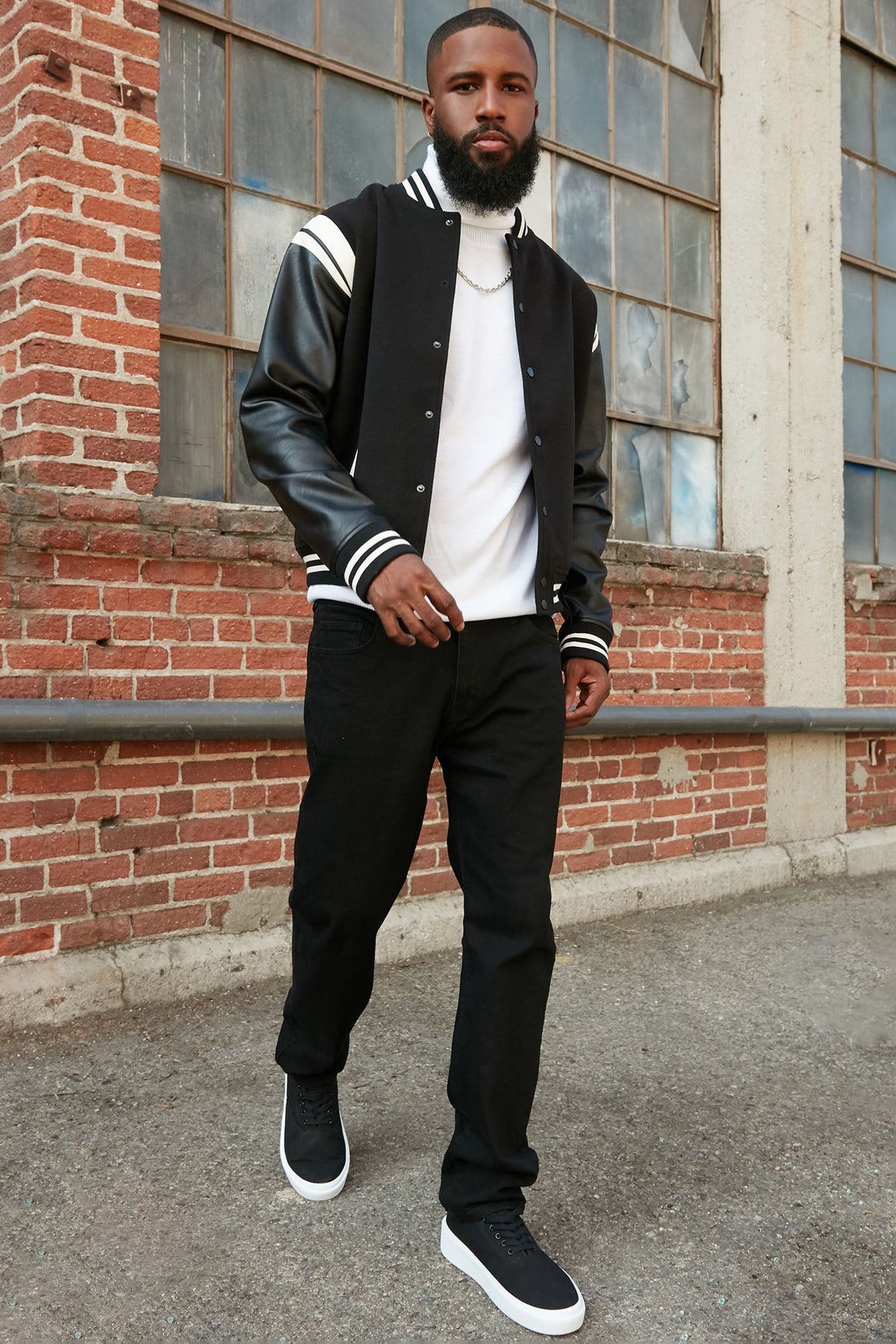 Elan de Paris™ Cornell Slim Jeans - Black