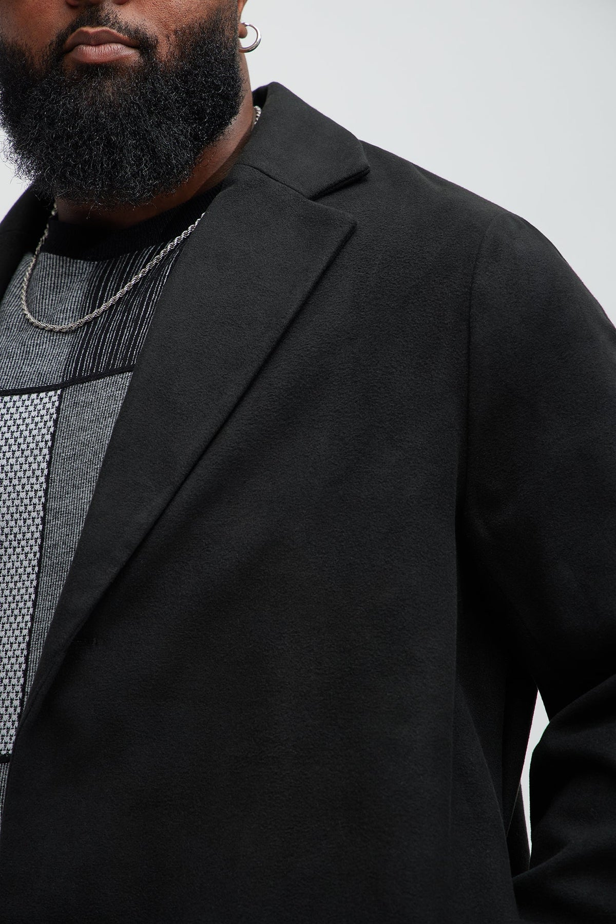 Elan de Paris™ Chadwick Car Coat - Black