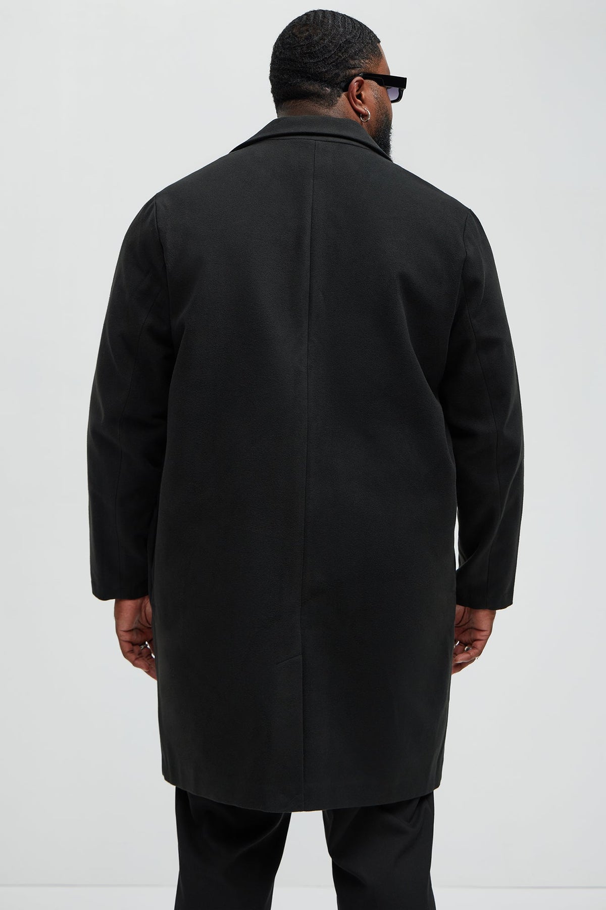 Elan de Paris™ Chadwick Car Coat - Black