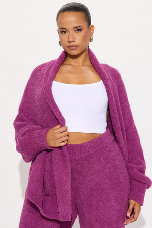 Elan de Paris™ Living Cozy Pant Set - Plum