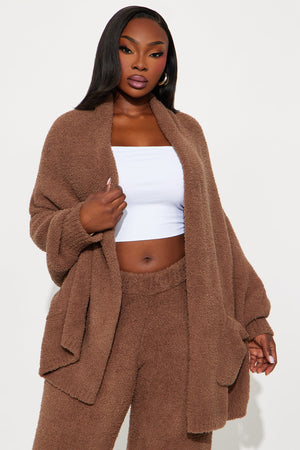 Elan de Paris™ Living Cozy Pant Set - Mocha