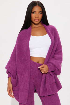 Elan de Paris™ Living Cozy Pant Set - Plum