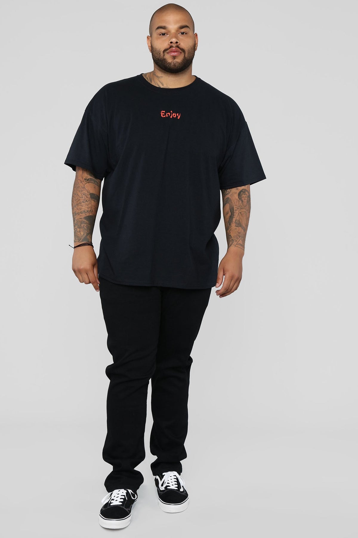 Elan de Paris™ Cornell Slim Jeans - Black