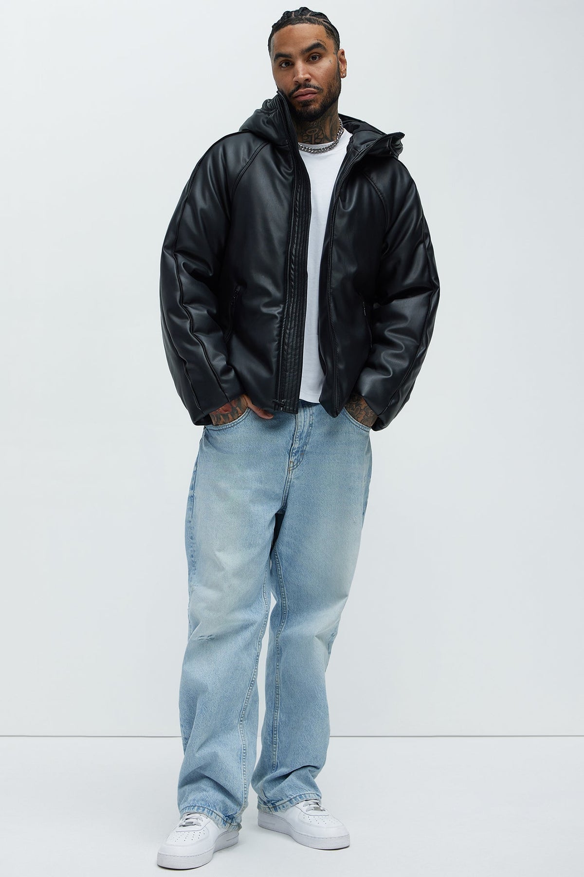 Elan de Paris™ Chase A Bag Rain Jacket - Black