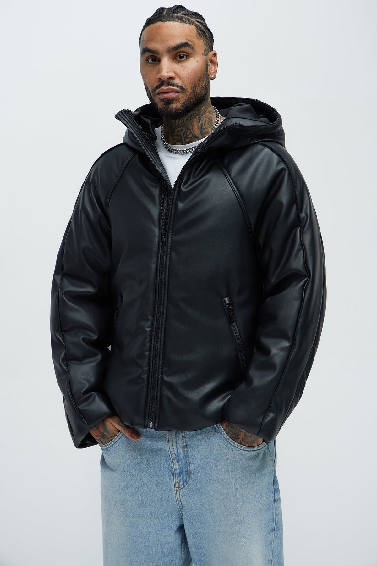 Elan de Paris™ Chase A Bag Rain Jacket - Black