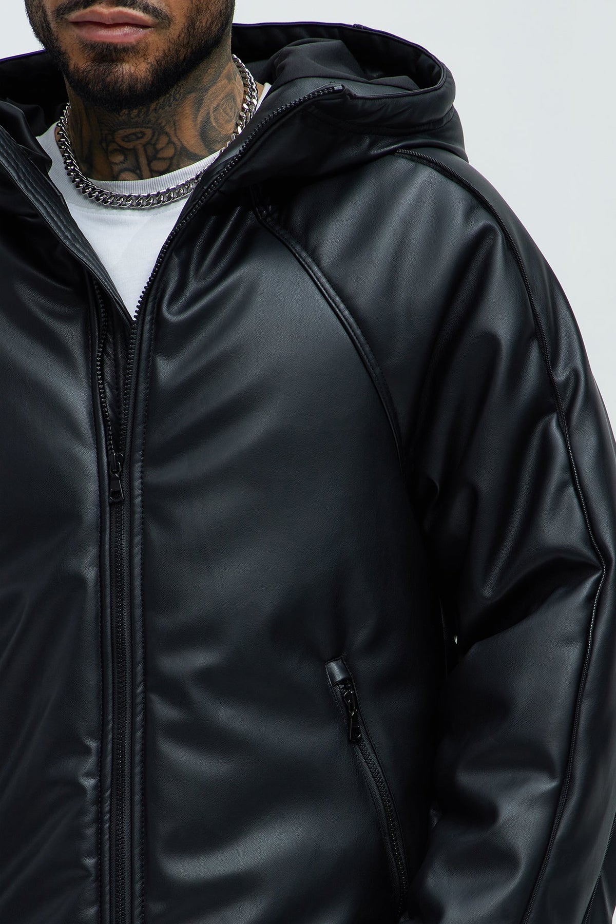 Elan de Paris™ Chase A Bag Rain Jacket - Black