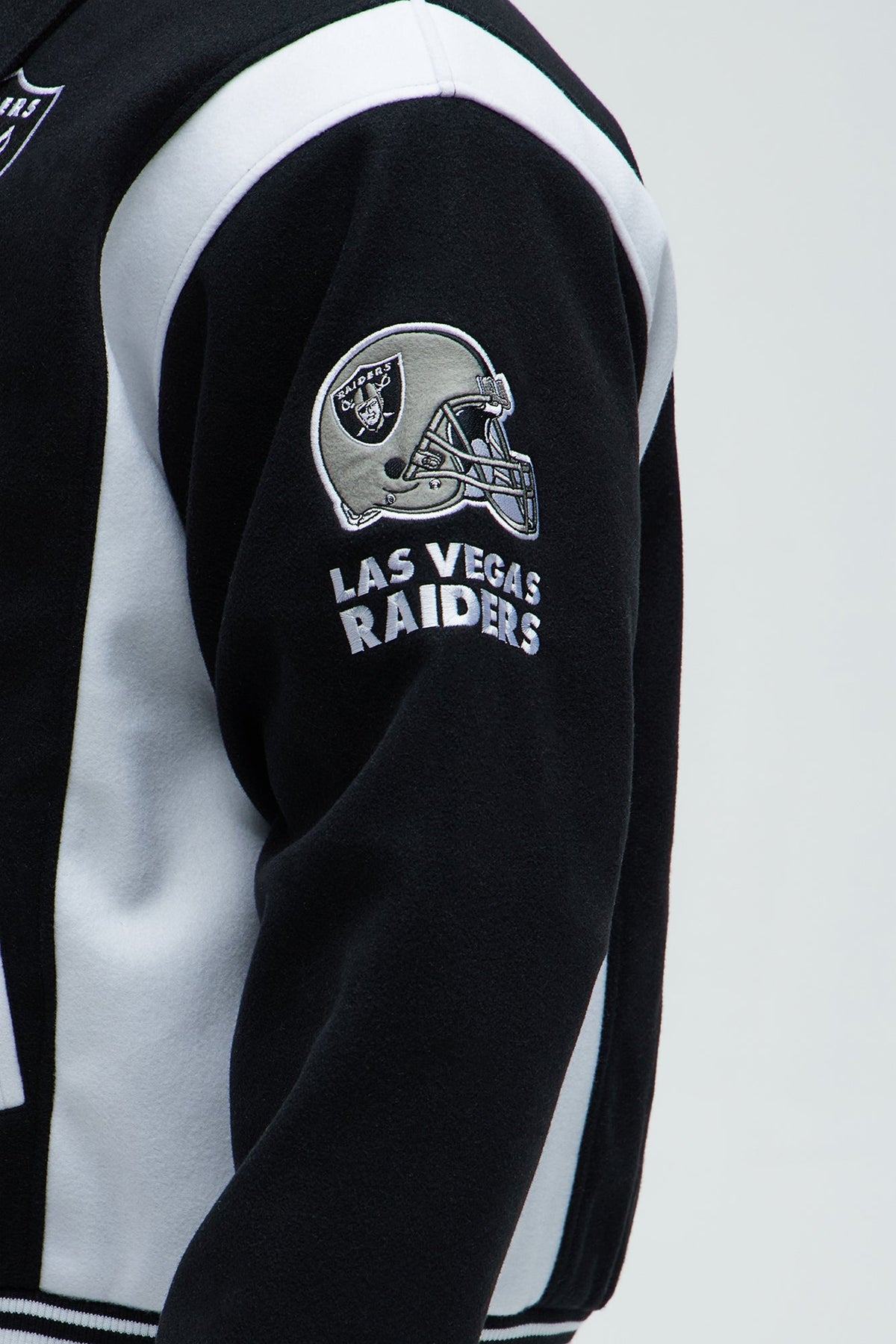 Elan de Paris™ Raiders Air Supremacy Jacket - Black/White