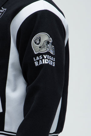 Elan de Paris™ Raiders Air Supremacy Jacket - Black/White