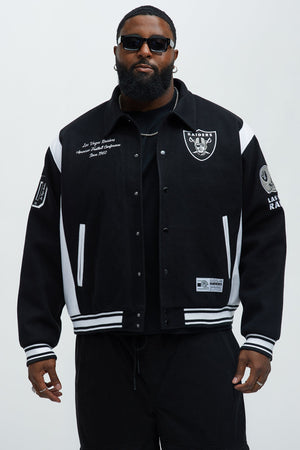 Elan de Paris™ Raiders Air Supremacy Jacket - Black/White