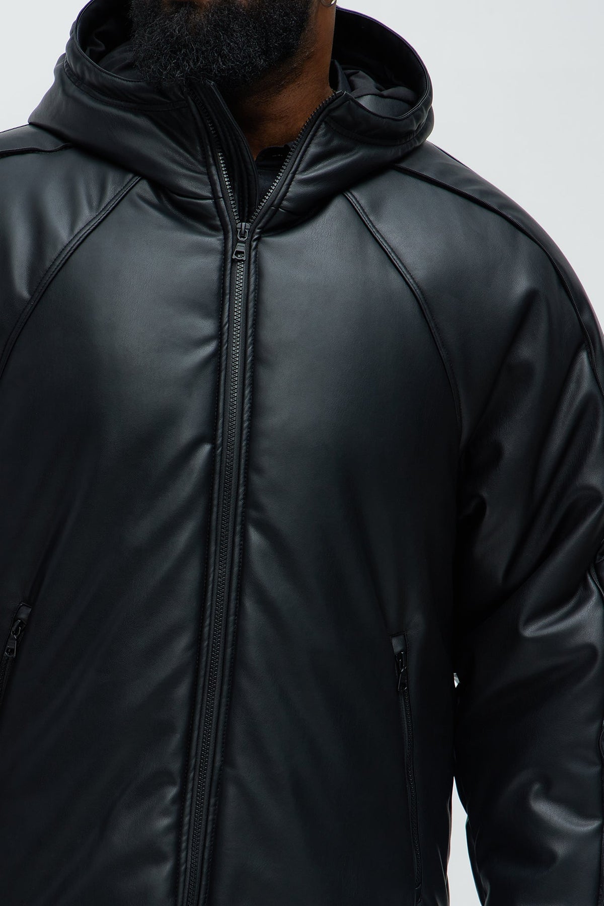 Elan de Paris™ Chase A Bag Rain Jacket - Black