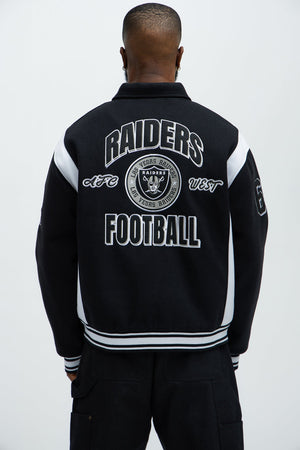 Elan de Paris™ Raiders Air Supremacy Jacket - Black/White