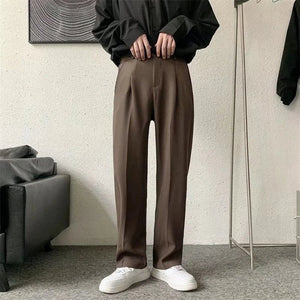 loose fit men’s office pants