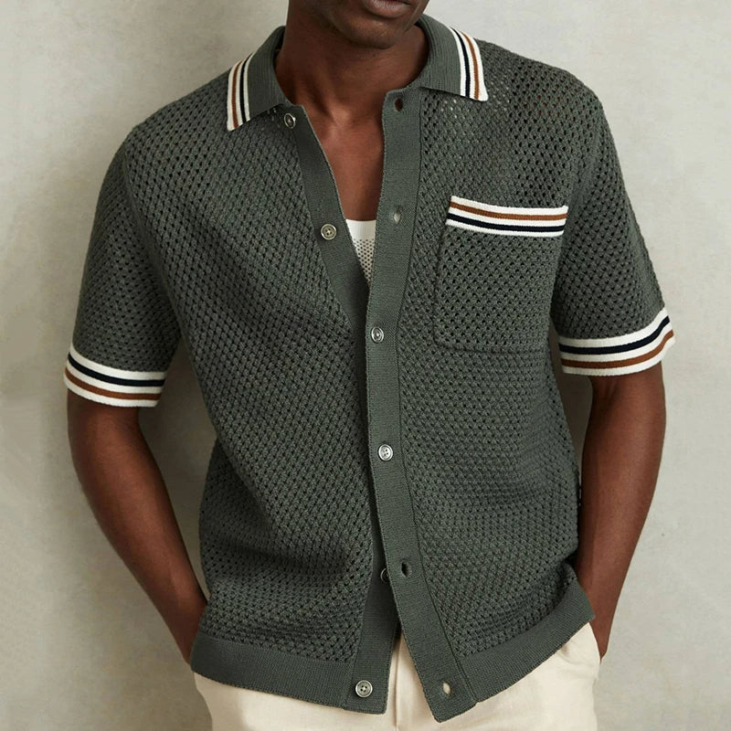 vintage knit shirt