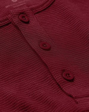 Pinot Waffle Long Sleeve Henley