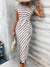 striped dress