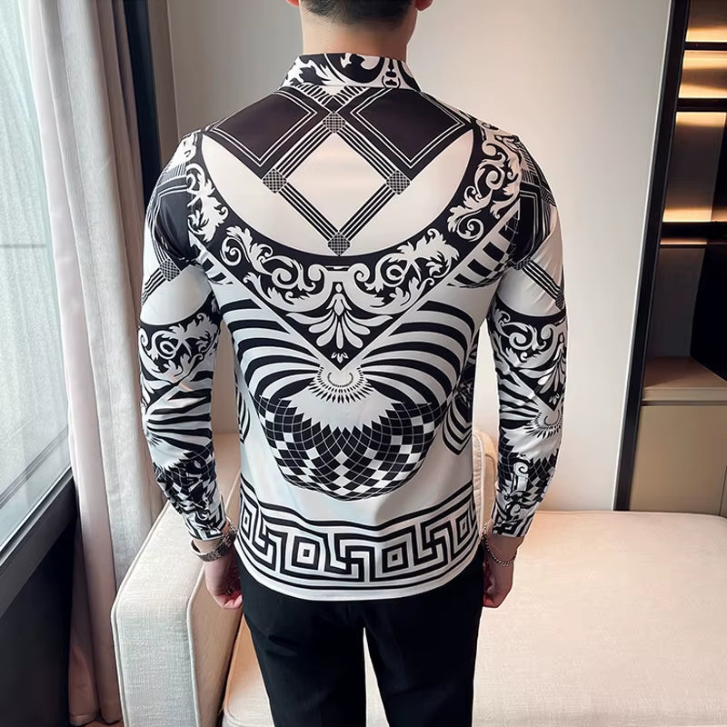 Baroque Striped Shirt