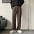 loose fit mens office pants