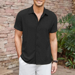 hollow knit shirt