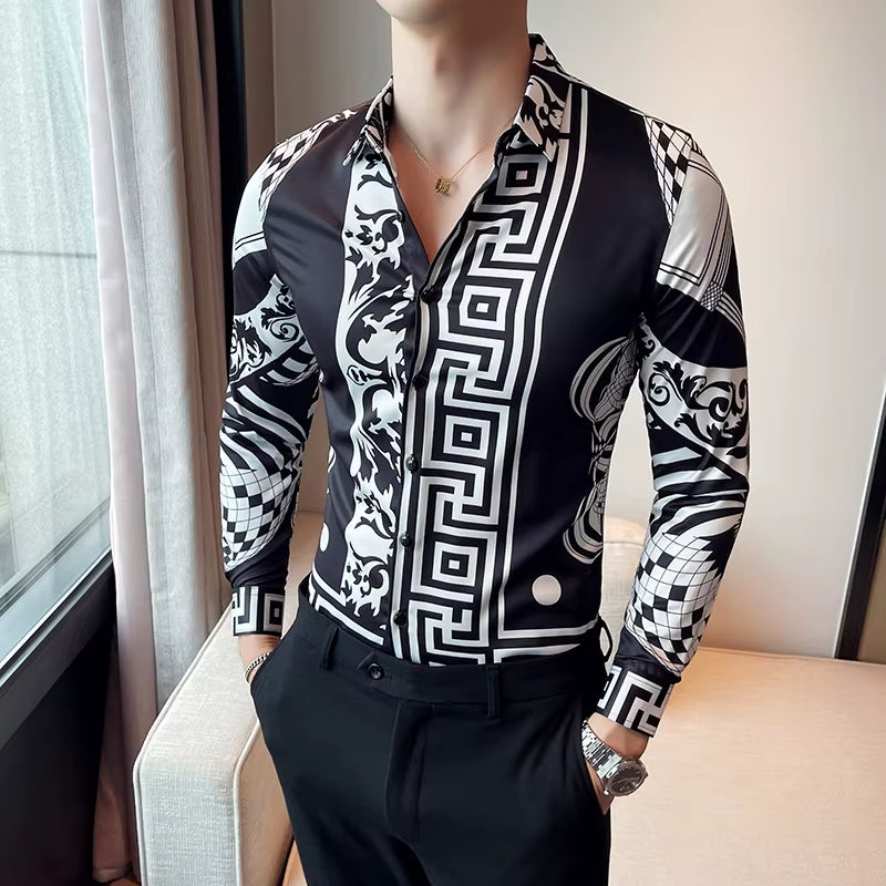 Baroque Striped Shirt