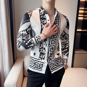 Baroque Striped Shirt